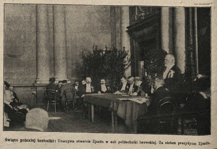 Congress participants in the grand hall of the Polytechnic, the main venue for the event