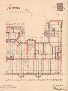 Планування 3 поверху. 1911 р.
