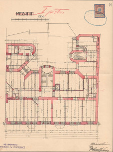 Додаткові креслення 2 поверху. 1912 р.