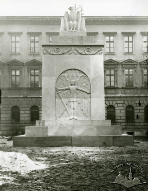 Vul. Arkhitektorska – monument to Lviv Eaglets (does not exist)