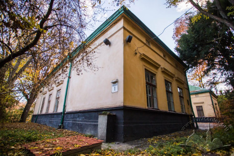 Вул. Кобилянської, 1. Вигляд будівлі з північного кута.