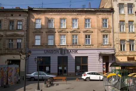 Вул. Банківська, 5. Головний фасад