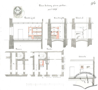 Project for the installation of a bakery oven in the building, 1867