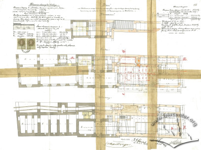 Townhouse reconstruction project, 1896
