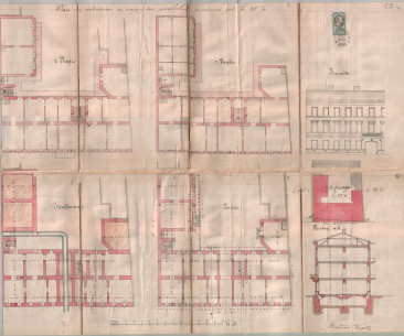 Проєкт будинку 1875 року (без підпису автора)