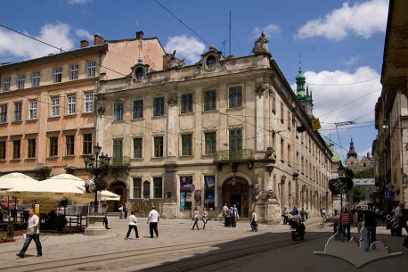 Pl. Rynok, 10. An overall view of the house