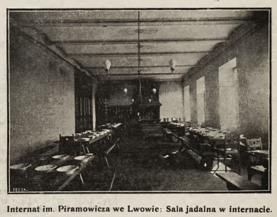 Інтер'єр їдальні на фото 1905 року