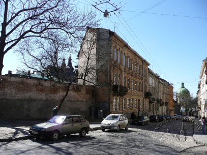Вул. Лисенка, 10. Вигляд будинку з північного сходу