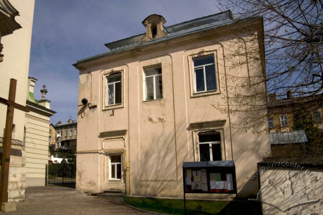 Вул. Личаківська, 49. Західний фасад будинку