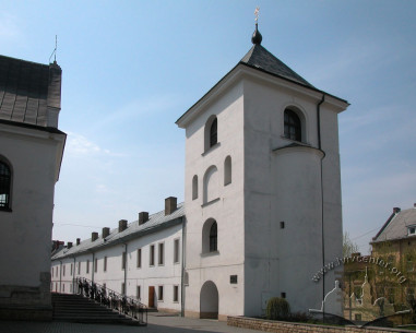 Vul. Khmelnytskoho, 36. The bell tower seen from the church's territory (from northeastern side)