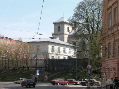 Vul. Kopernika, 27. A view from vul. Bandery
