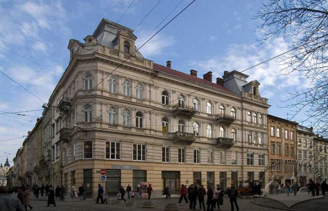 Vul. Halytska, 1. An overall view from the Beryndy str.