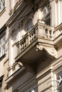 Vul. Halytska, 1. View of a 2nd floor balcony