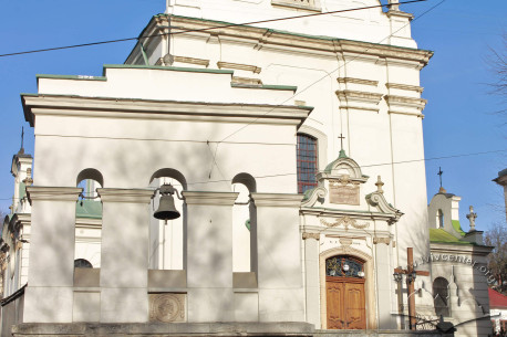 Vul. Lychakivska, 49a. View of the bell tower arch