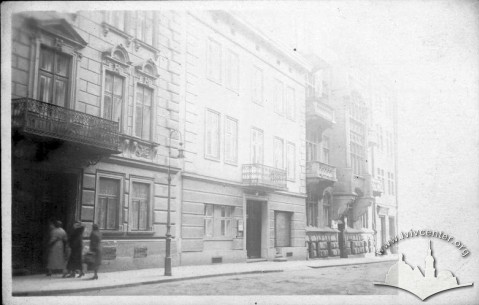 Фасади нині неіснуючих будинків, 1930-і рр.