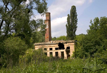 Vul. Instrumentalna, 49.  Former sports complex derelict building.