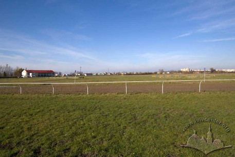 Vul. Stryiska, 133. View of the horsetrack from the south.