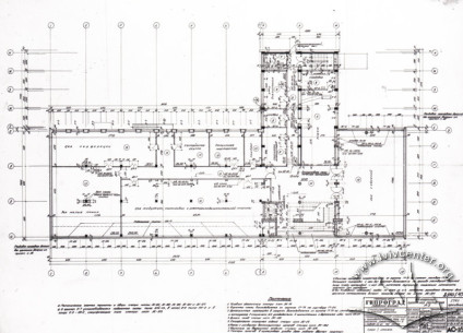 Draft of the building's 2nd floor.