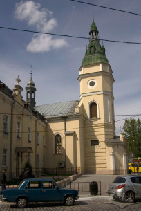 Vul. Horodotska, 32. Part of the church building, view from the south