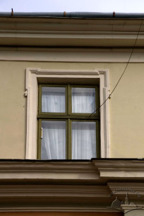 Vul. Krakivska, 2. One of the 4th floor windows