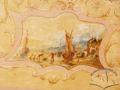 Vul. Krakivska, 9. Fragment of ceiling murals
