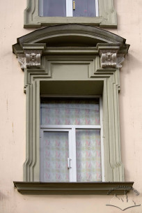 Vul. Krakivska, 9. One of the 2nd floor windows