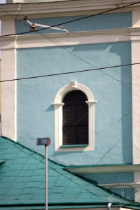 Vul. Kopernika, 40. A 3rd storey window