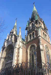 Pl. Kropyvnytskoho, 1. Western facade