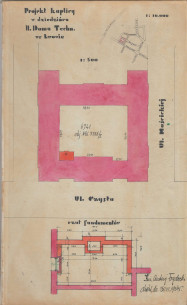 Проєкт каплиці 1934 року