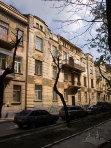 Вул. Акад. Павлова, 3. Вид на головний фасад