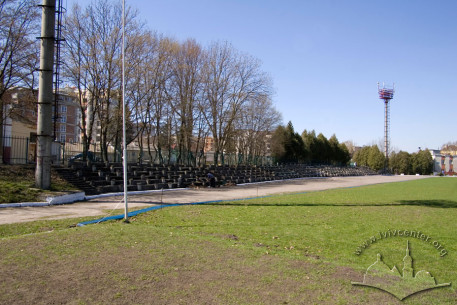 Vul. Vachnianyna, 1. The stands of the main football field.
