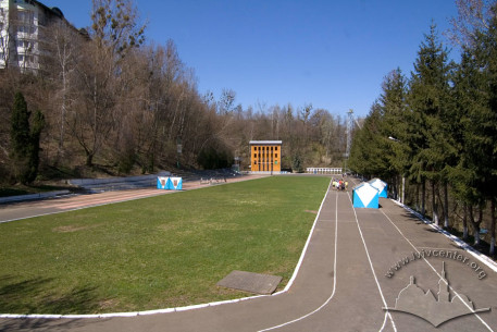 Vul. Kleparivska, 29. Stadium on the place of the former shooting range.