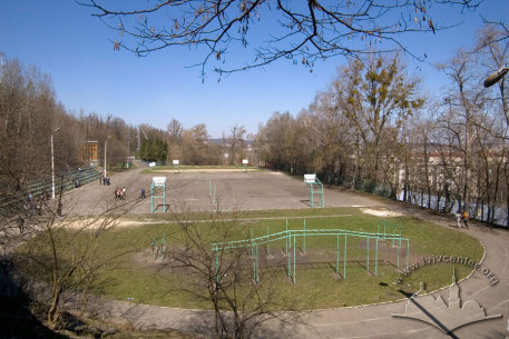 Vul. Kleparivska, 29. Stadium on the place of the former shooting range.