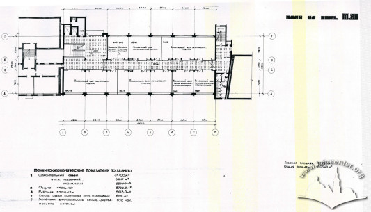 Floor-plan, fourth floor