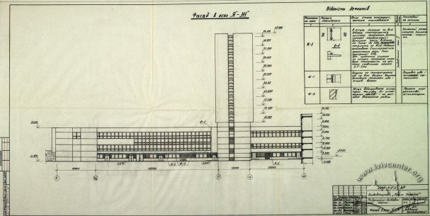 Publishing House, rear (Lviv Prombudproekt, archives)