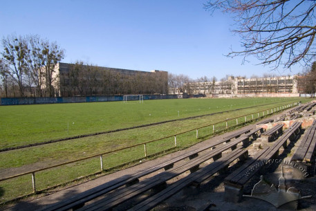 Vul. Patona, 1. View of the stadium from its stands (from the northern side).