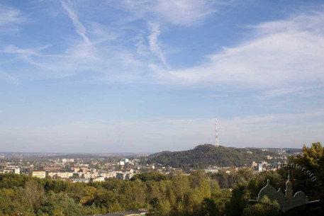 Castle Hill, from Kortumivka.