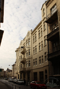 Prosp. Shevchenka, 27. A view from vul. Hertsena towards prosp. Shevchenka