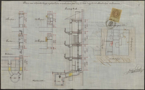 Проєкт реконструкції каналізації 1894 року