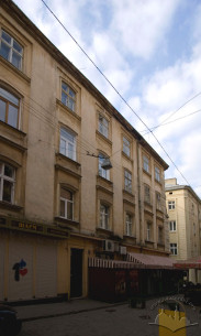 Вул. Галицька, 13. Вигляд зі східної частини вул. Староєврейської