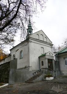 Vul. Dovbusha, 24. A view of the church from the northwestern side