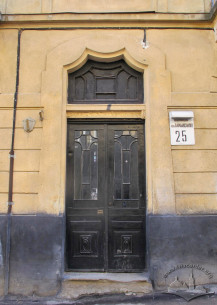 Vul. Tarnavskoho, 25. The main entrance