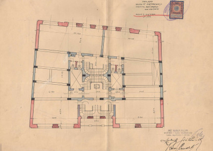 Планування 2 поверху. 1912р.