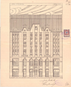 Тильний фасад. 1912р.