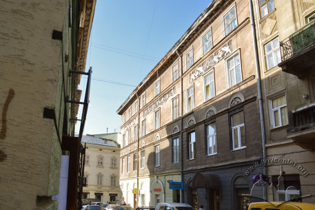 Vul. Krakivska, 34. A view from vul. Havryshkevycha