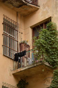 Vul. Lystopadovoho Chynu, 3. A balcony on the rear facade