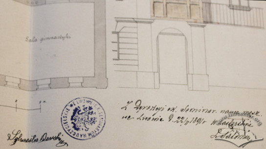 Signatures on the 1891 project