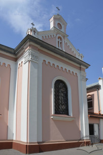Vul. Pekarska, 59. An avant-corps attached to the eastern facade