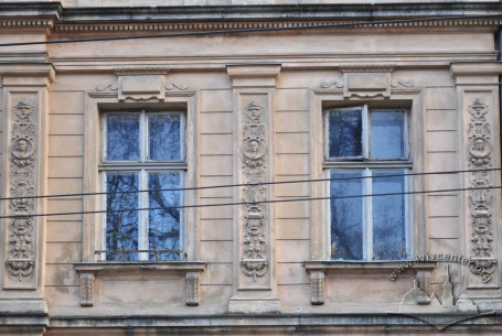 Vul. Krushelnytskoi, 13. 2nd floor windows