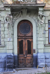 Vul. Krushelnytskoi, 19a. The main entrance